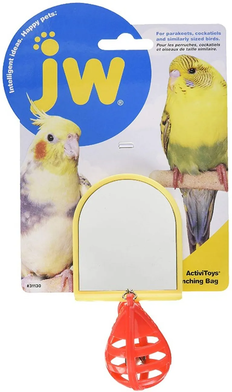 JW Pet Insight Activitoys Punching Bag Plastic Bird Toy Photo 1