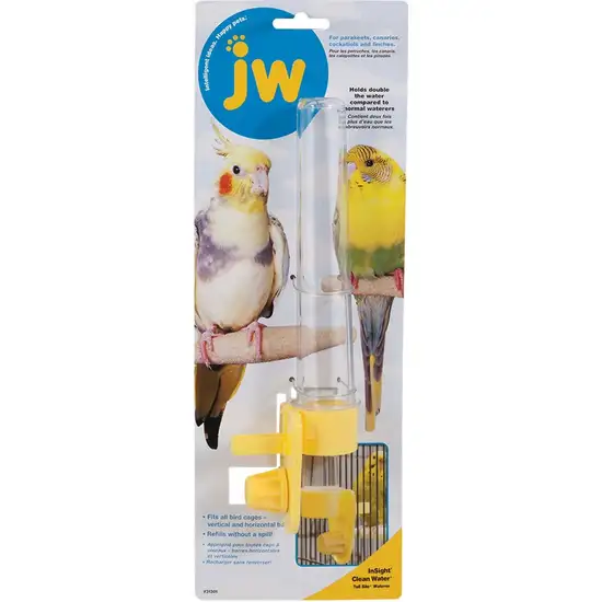 JW Pet Insight Clean Water Silo Waterer for Birds Photo 1