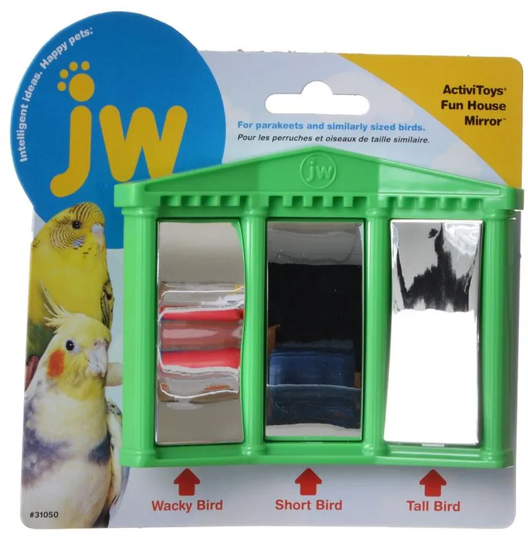 JW Pet Insight Fun House Mirror Bird Toy Photo 1
