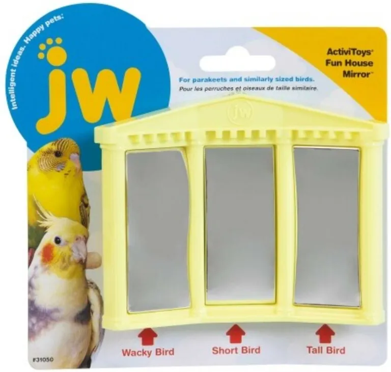 JW Pet Insight Fun House Mirror Bird Toy Photo 2