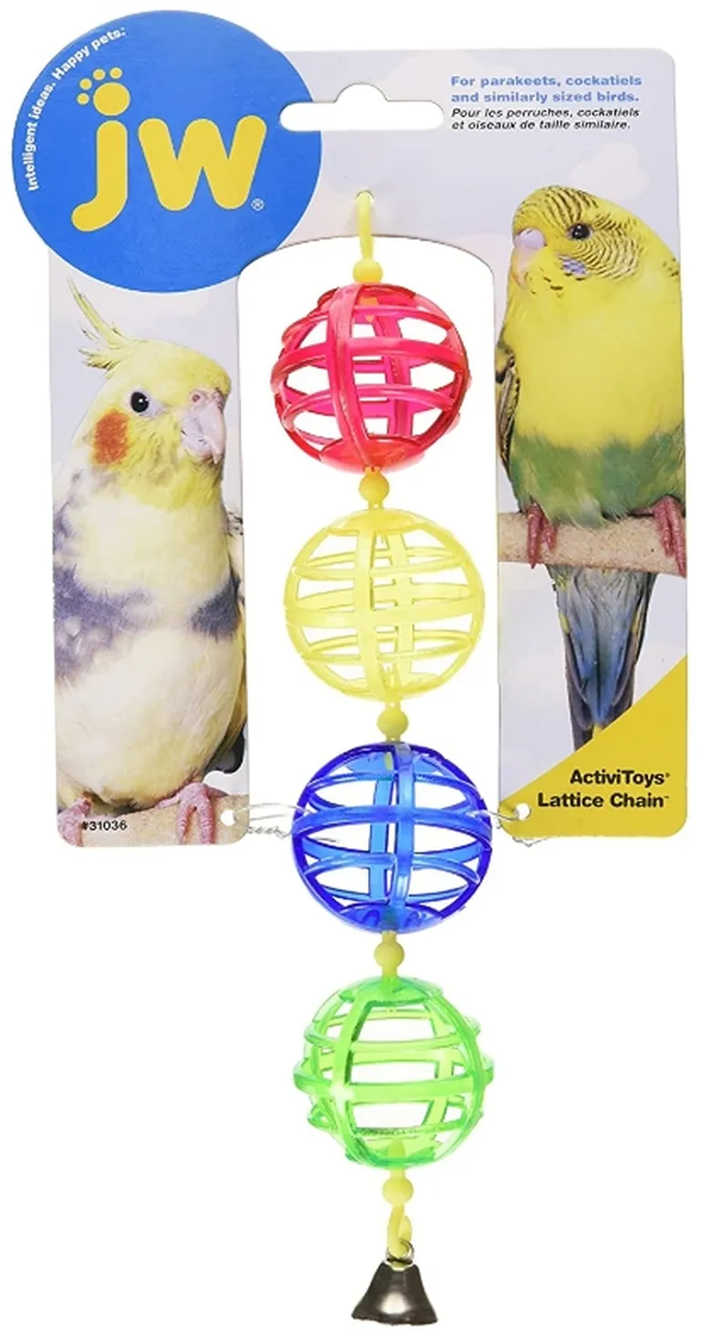 JW Pet Insight Lattice Chain Bird Toy Photo 1