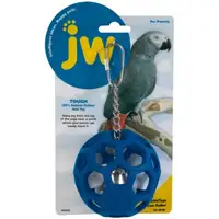 Photo of JW Pet Insight Pet Hol-ee Roller Rubber Parrot Toy Assorted Colors