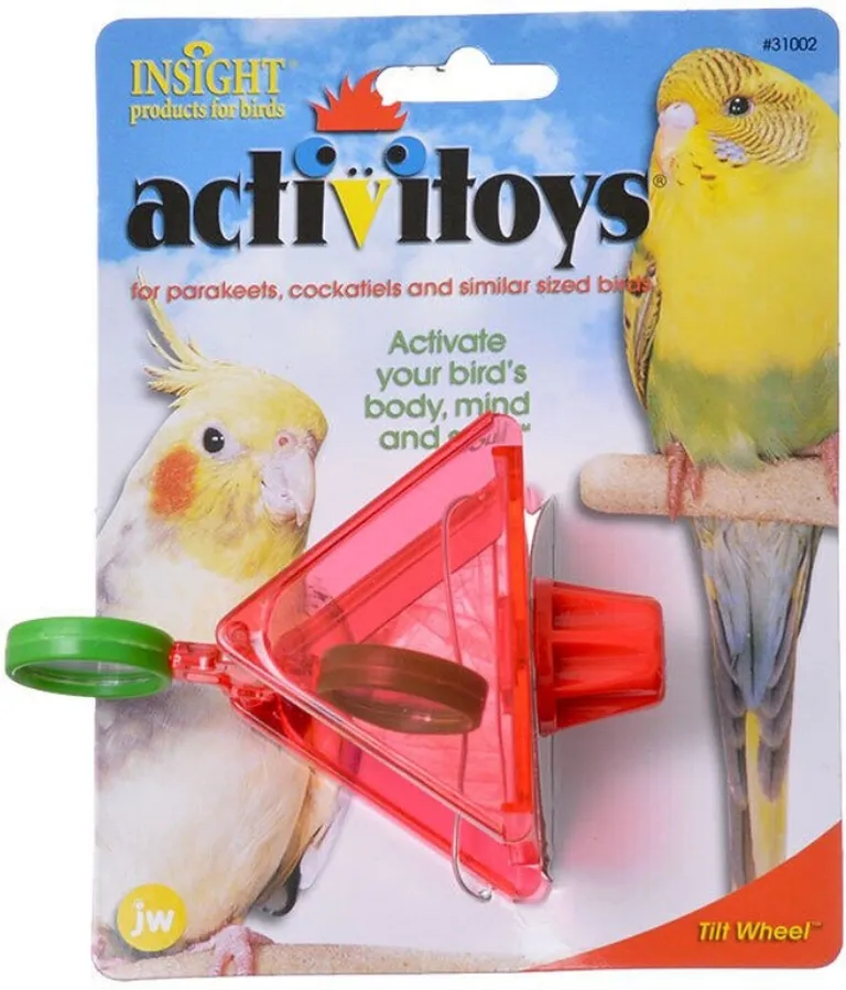 JW Pet Insight Tilt Wheel Bird Toy Photo 1