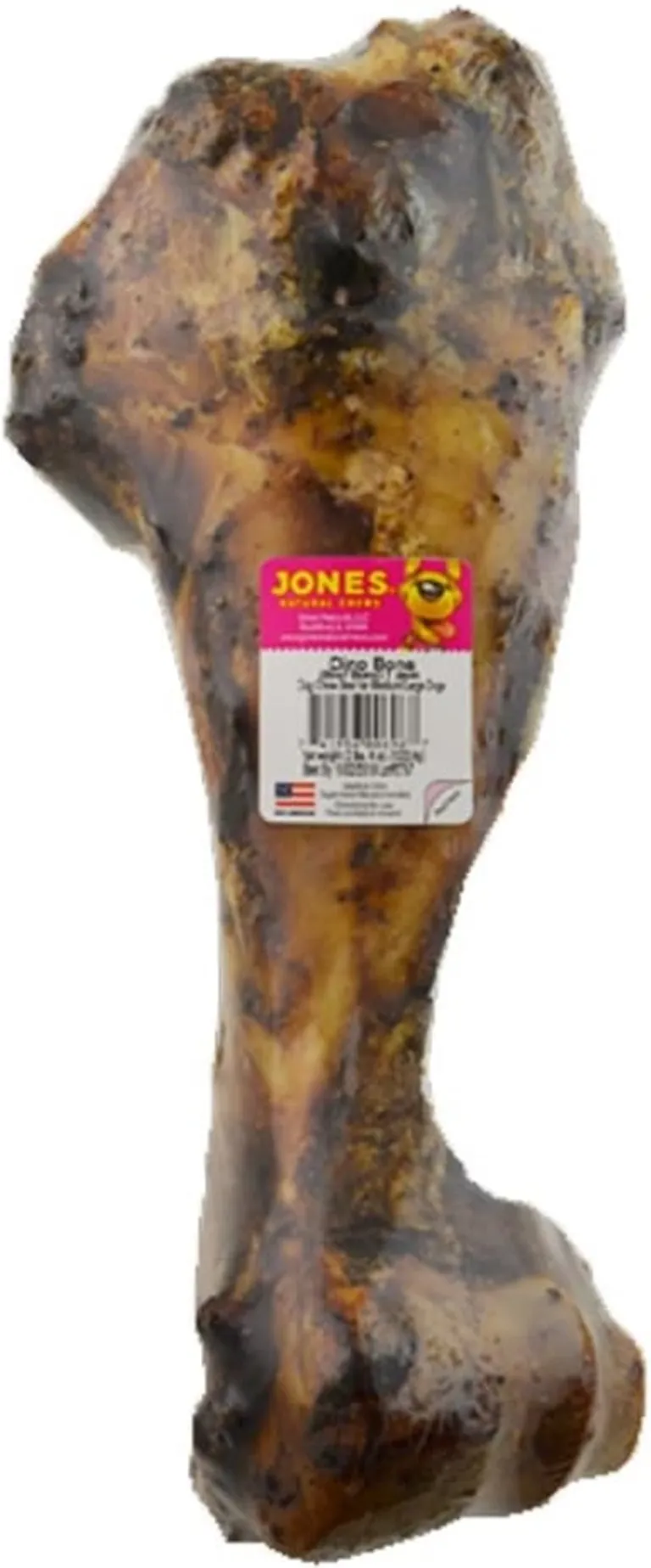 Jones Naturals Dino Bone 12-14 Inch Beef Dog Bone Photo 1