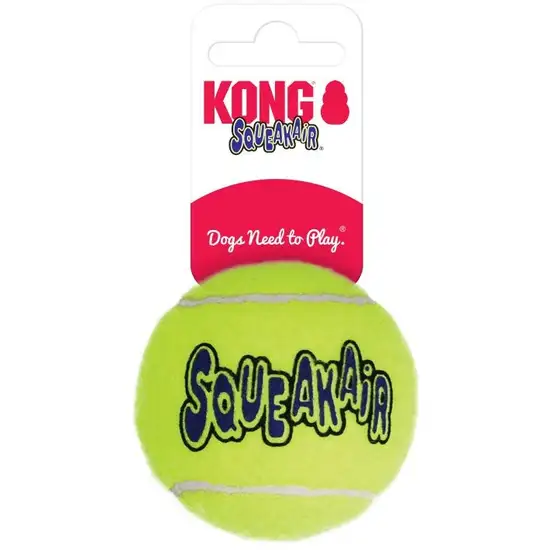 KONG Air Dog Squeaker Tennis Balls Medium Dog Toy Photo 1