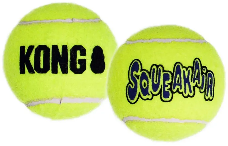 KONG Air Dog Squeaker Tennis Balls X-Small Dog Toy Photo 2