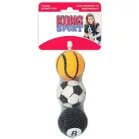 Photo of KONG Assorted Sports Balls Bouncing Dog Toys
