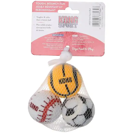 KONG Assorted Sports Balls Bouncing Dog Toys Photo 2