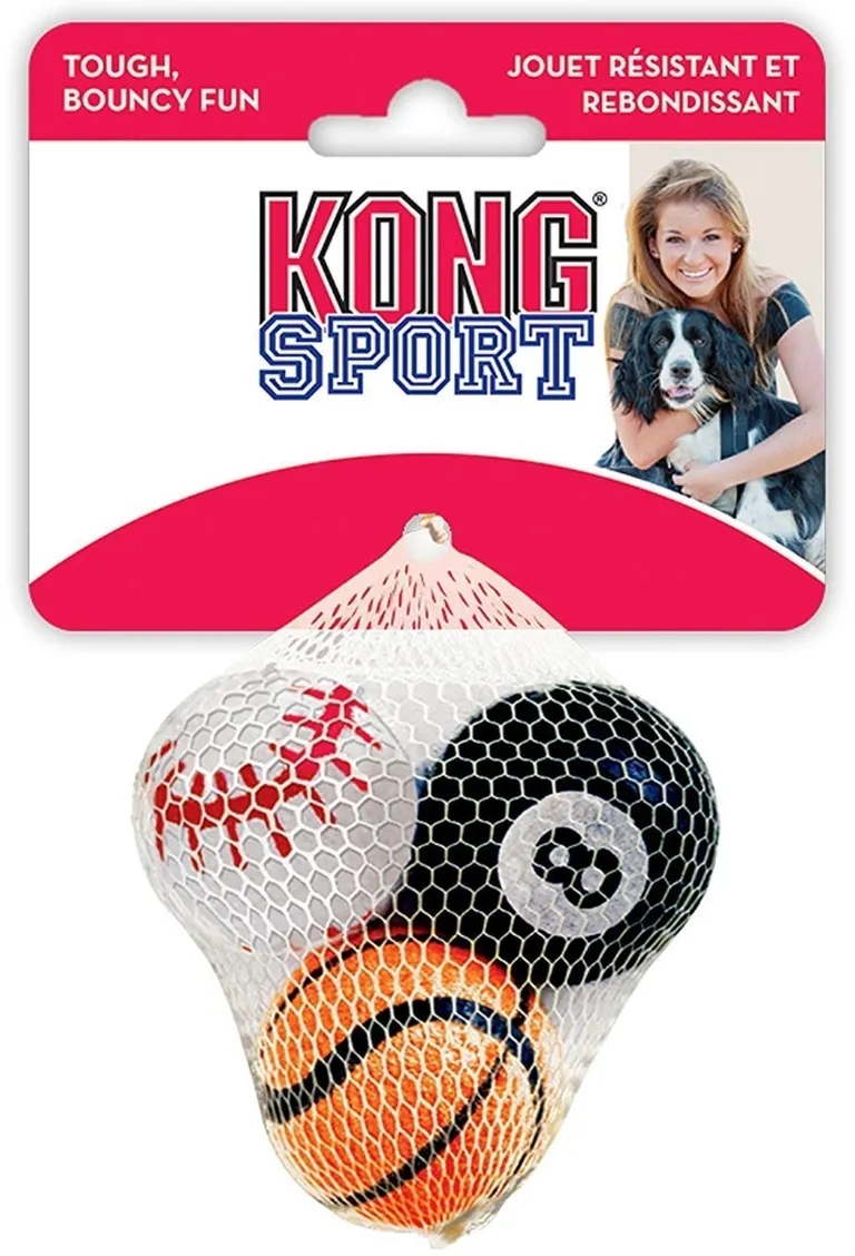 KONG Assorted Sports Balls Bouncing Dog Toys Photo 1