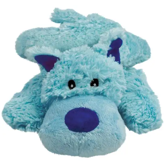 KONG Baily the Blue Dog Cozie Squeaker Plush Dog Toy Medium Photo 2