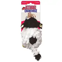 Photo of KONG Barnyard Cruncheez Plush Cow Squeaker Dog Toy Large