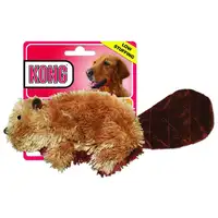 Photo of KONG Beaver Plush Low Stuffing Dog Toy