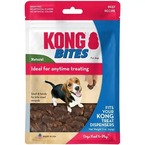 KONG Bites Beef Flavor Treats for Dogs Photo 1