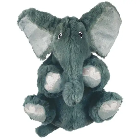 KONG Comfort Kiddos Elephant Plush Dog Toy Extra Small Photo 2