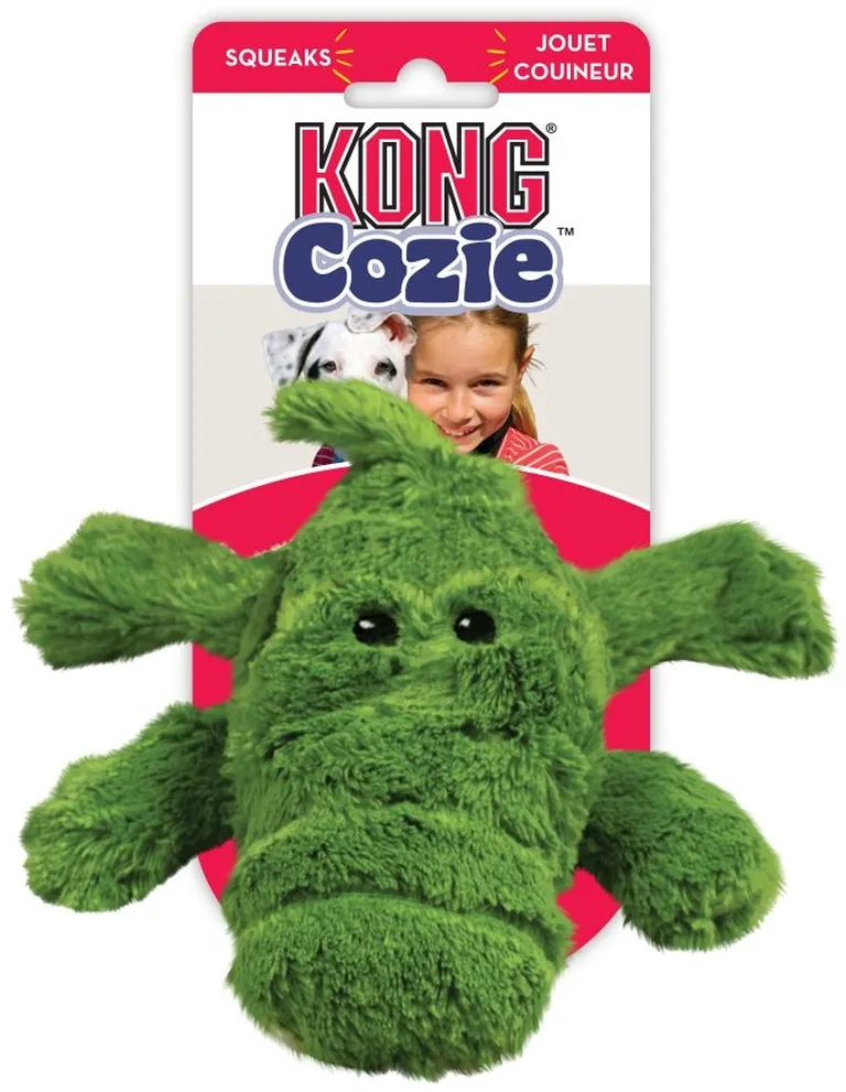 KONG Cozie Ali the Alligator Dog Toy Photo 1