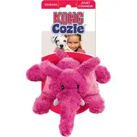 Photo of KONG Cozie Elmer the Elephant Dog Toy Small
