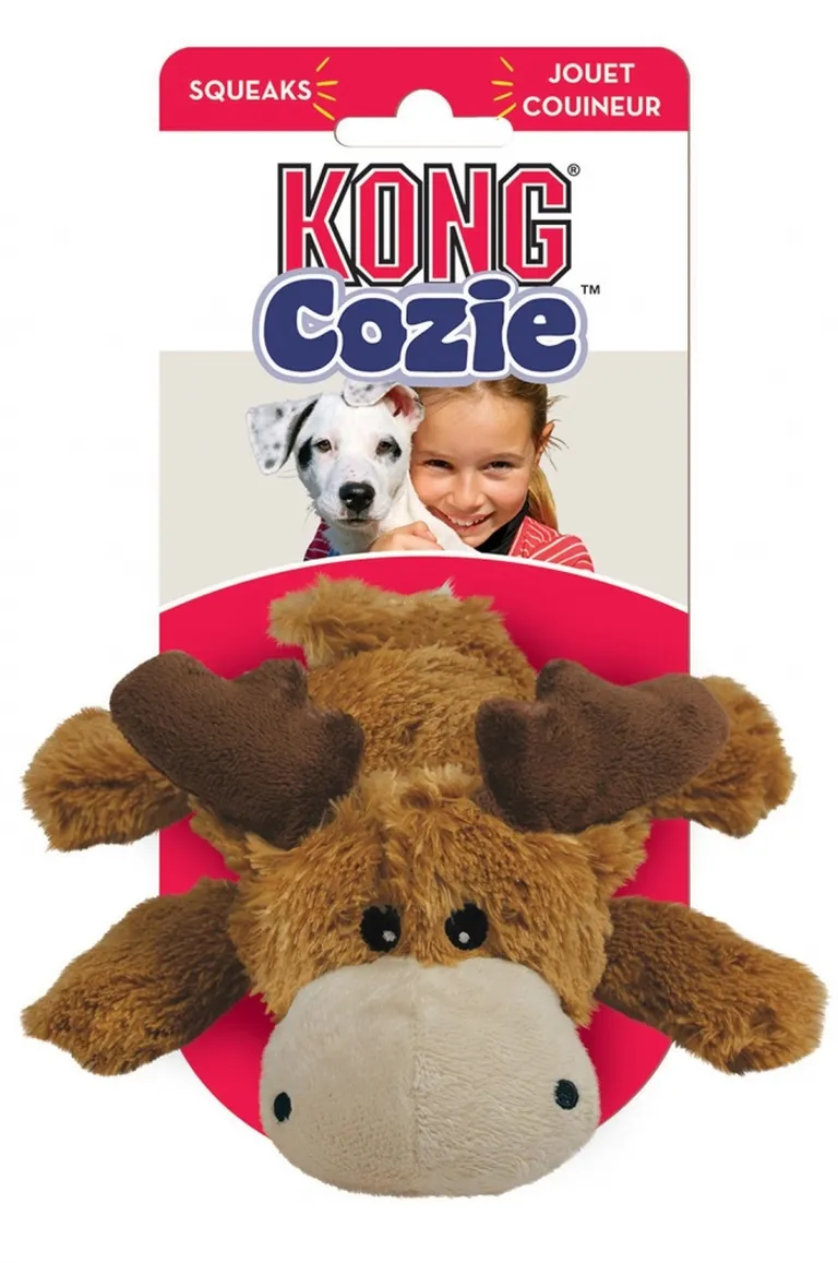 KONG Cozie Marvin the Moose Dog Toy Photo 1