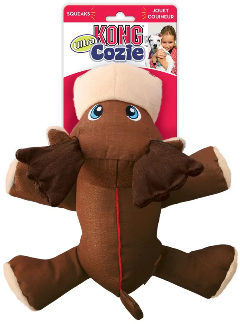 KONG Cozie Ultra Max Moose Dog Toy Photo 1