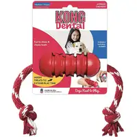 Photo of KONG Dental With Floss Rope Chew Toy Medium