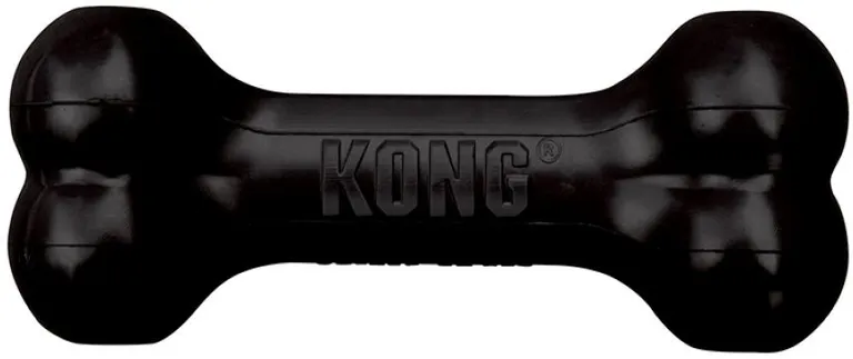 KONG Goodie Bone Dog Toy for Power Chewers Black Photo 2