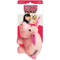 Photo of KONG Phatz Pig Squeaker Dog Toy
