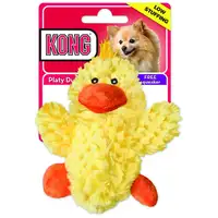 Photo of KONG Plush Platy Duck Low Stuffing Squeaker Dog Toy