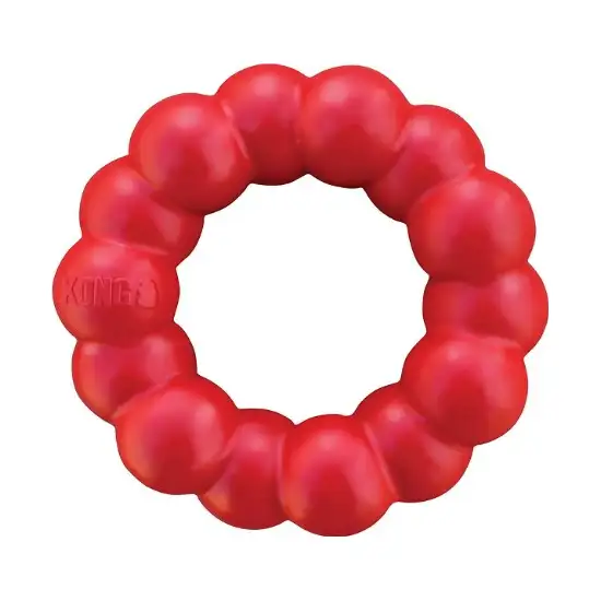 KONG Red Ring Medium/Large Chew Toy Photo 1