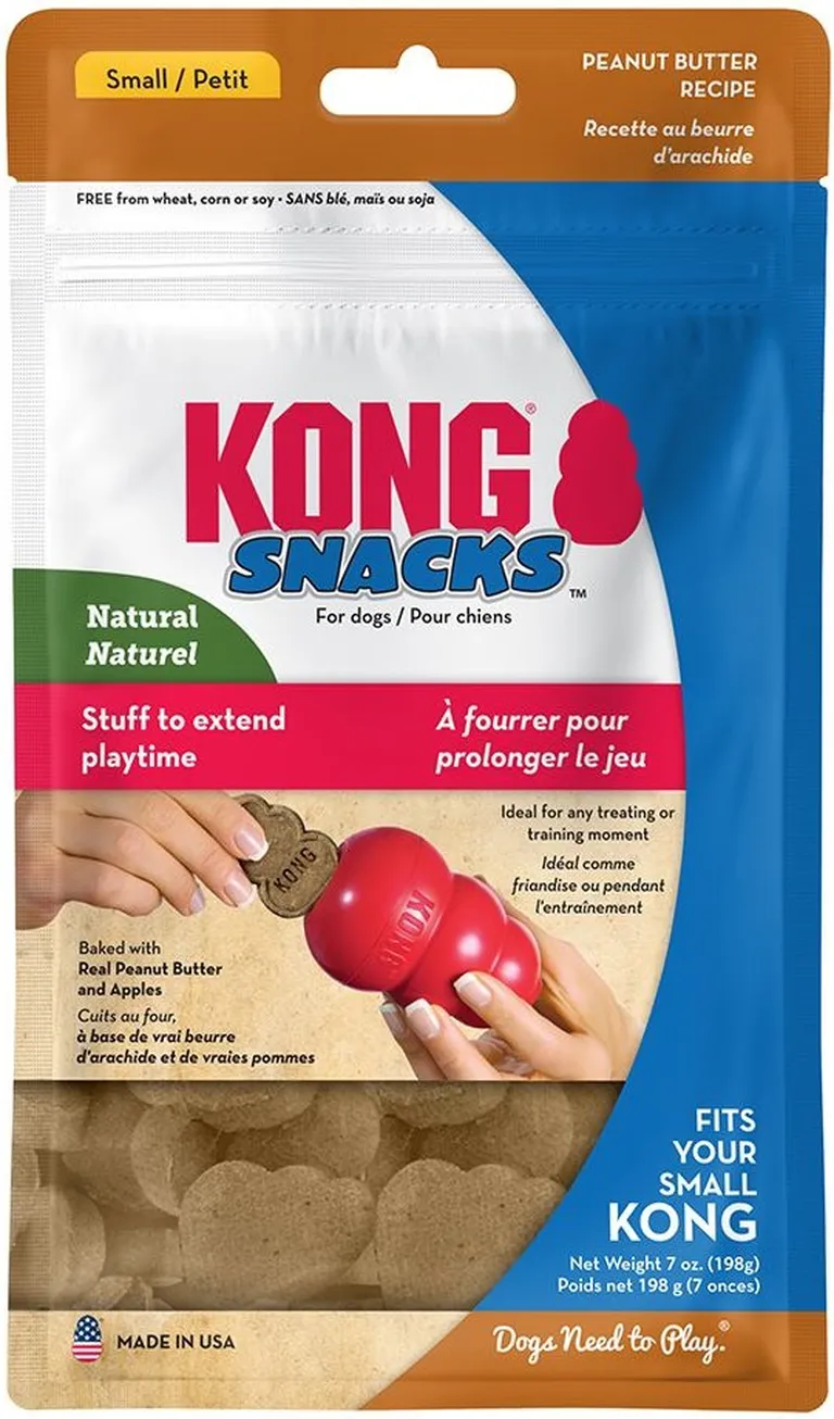 KONG Snacks for Dogs Peanut Butter Recipe Small Photo 1