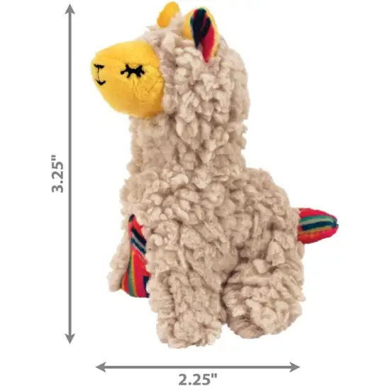 KONG Softies Buzzy Llama Catnip Toy Photo 4