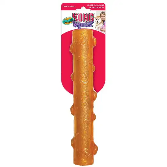 KONG Squeezz Crackle Stick Dog Toy Photo 1