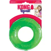 Photo of KONG Squeezz Ring Squeaker Dog Toy Large