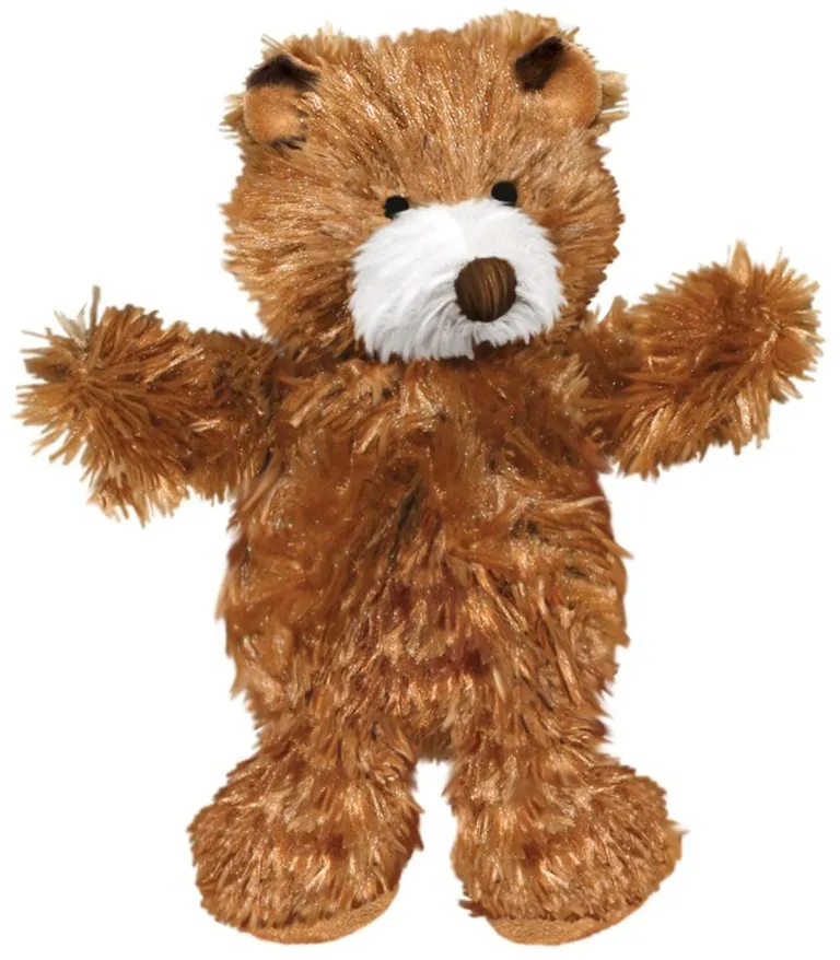 KONG Teddy Bear Low Stuffing Squeaker Dog Toy Photo 2
