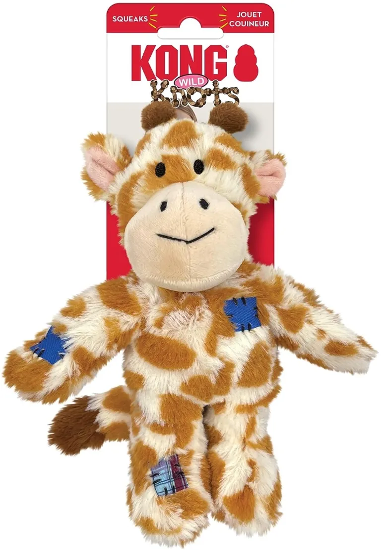 KONG Wild Knots Giraffe Dog Toy Photo 1