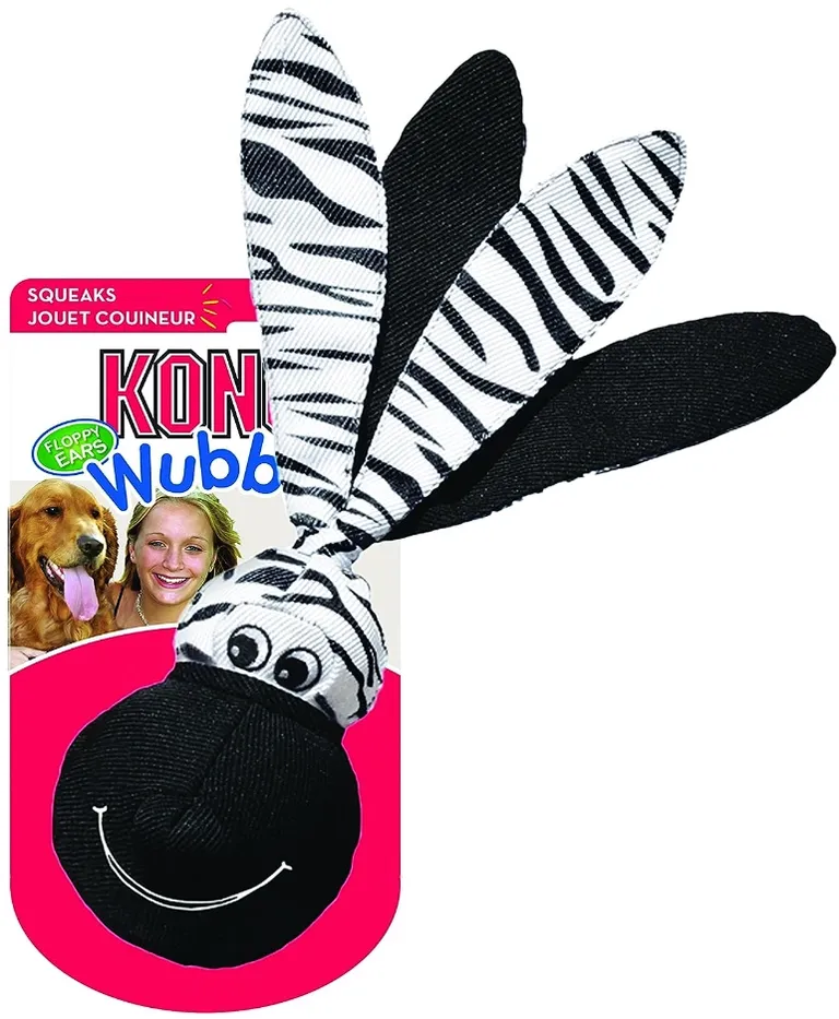 KONG Wubba Floppy Ears Dog Toy Assorted Photo 1