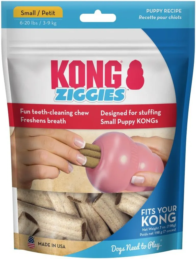KONG Ziggies Puppy Recipe Small / Petit 6-20 lbs Photo 1