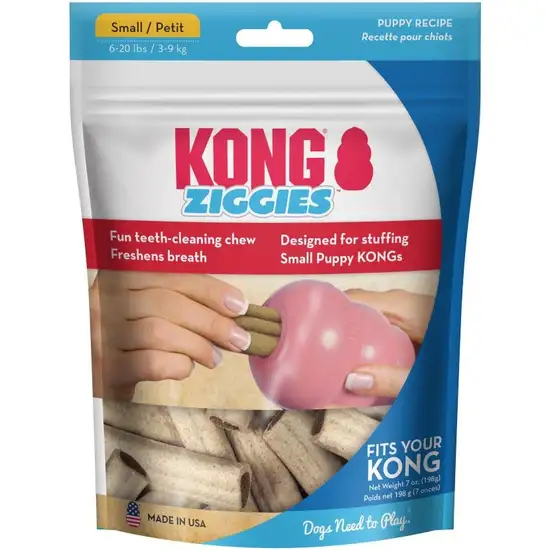 KONG Ziggies Puppy Recipe Small / Petit 6-20 lbs Photo 1