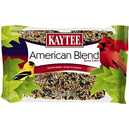 Kaytee American Blend Seed Cake with Favorite Seeds Grown In America For Wild Birds Photo 1