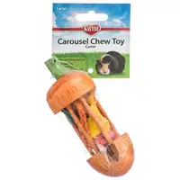 Photo of Kaytee Carousel Chew Toy - Carrot