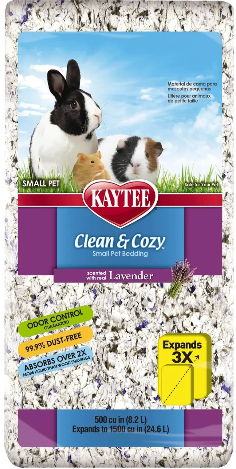 Kaytee Clean and Cozy Small Pet Bedding Lavender Scented Photo 1