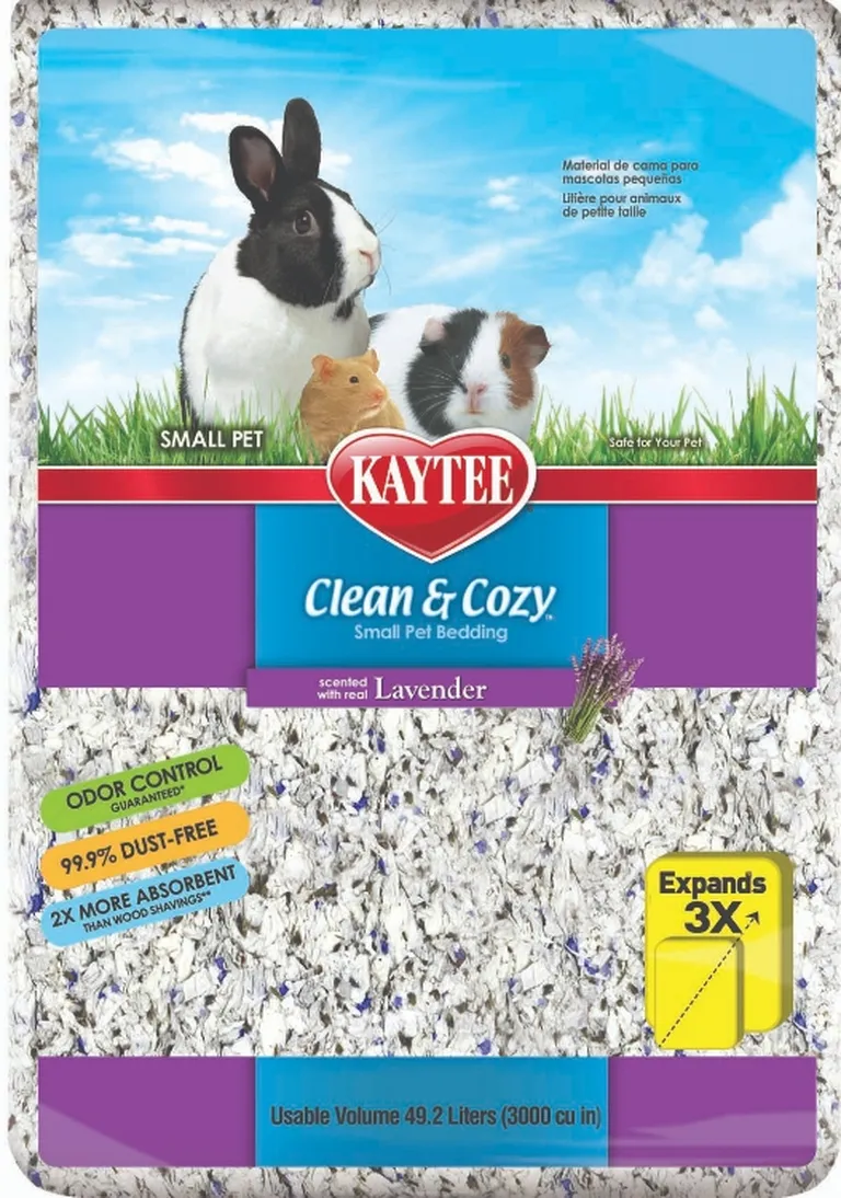 Kaytee Clean and Cozy Small Pet Bedding Lavender Scented Photo 2