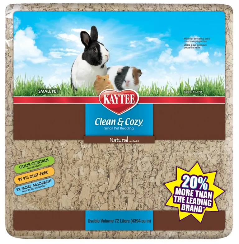 Kaytee Clean and Cozy Small Pet Bedding Natural Material Photo 1