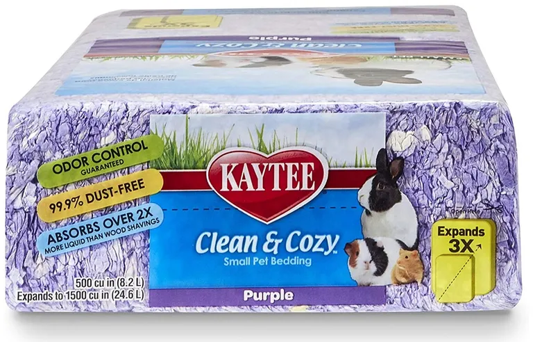Kaytee Clean and Cozy Small Pet Bedding Purple Photo 1