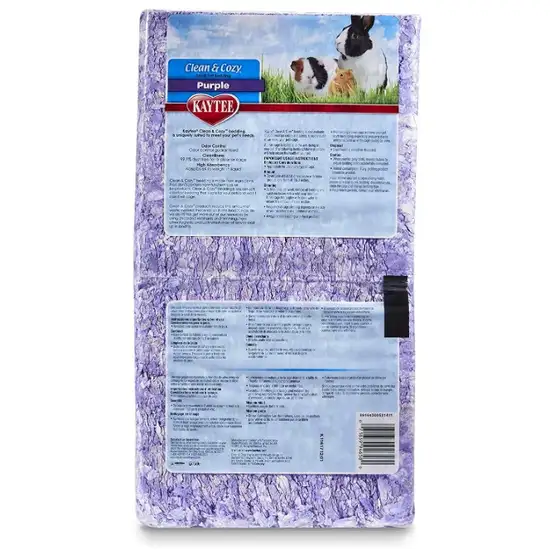 Kaytee Clean and Cozy Small Pet Bedding Purple Photo 2