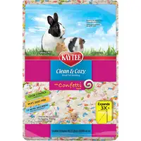 Photo of Kaytee Clean and Cozy with Confetti Paper Small Pet Bedding with Odor Control