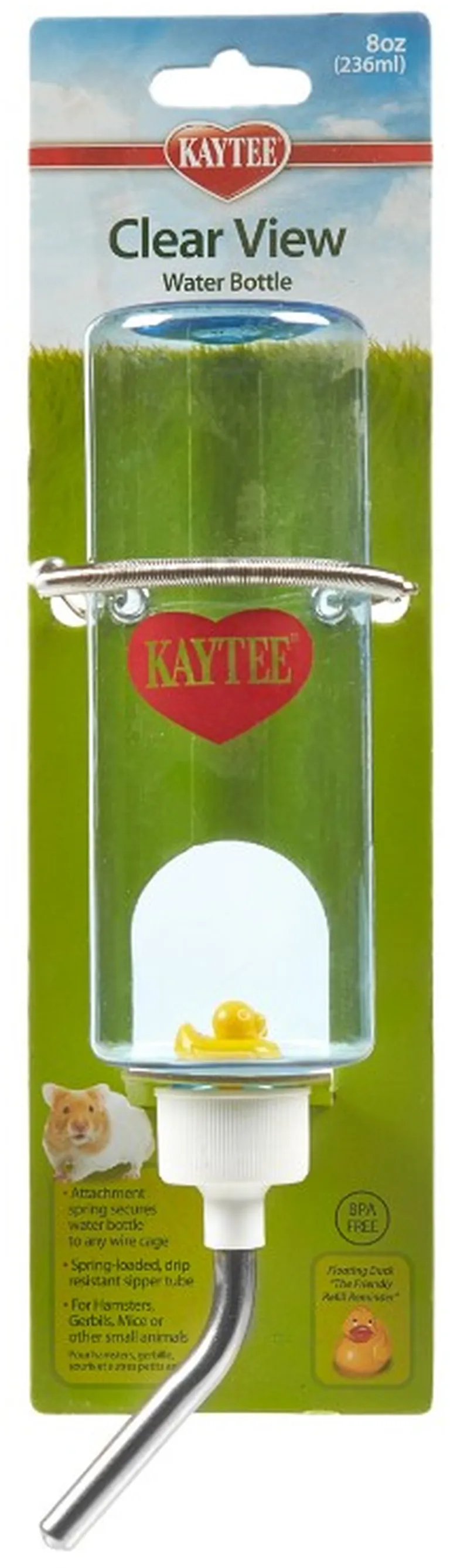Kaytee Clear View Water Bottle for Small Pets Photo 1