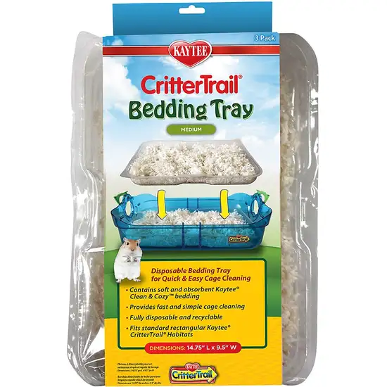 Kaytee CritterTrail Bedding Tray Photo 1