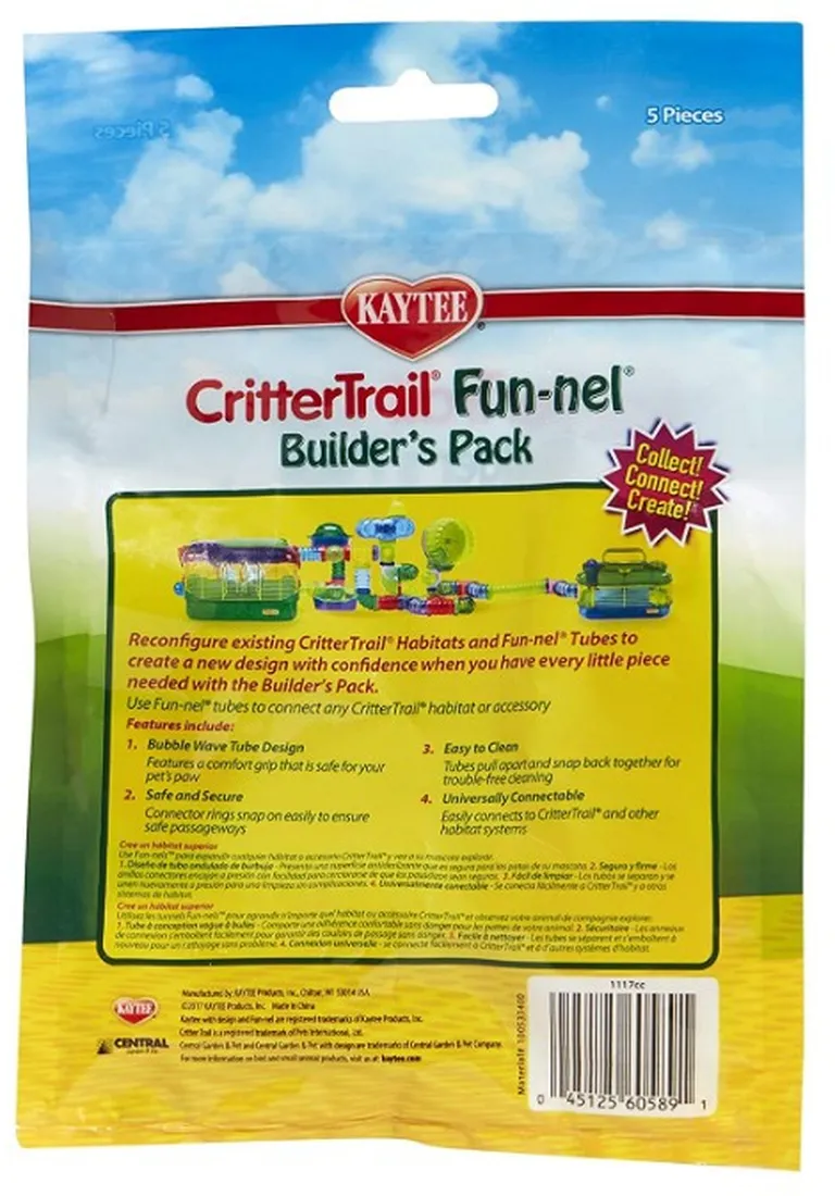 Kaytee Crittertrail Fun-nel Builders Pack Photo 2