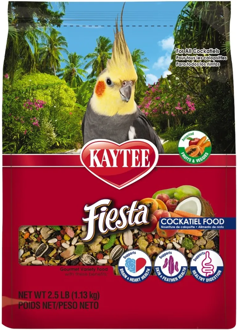 Kaytee Fiesta Cockatiel Gourmet Variety Diet Photo 1