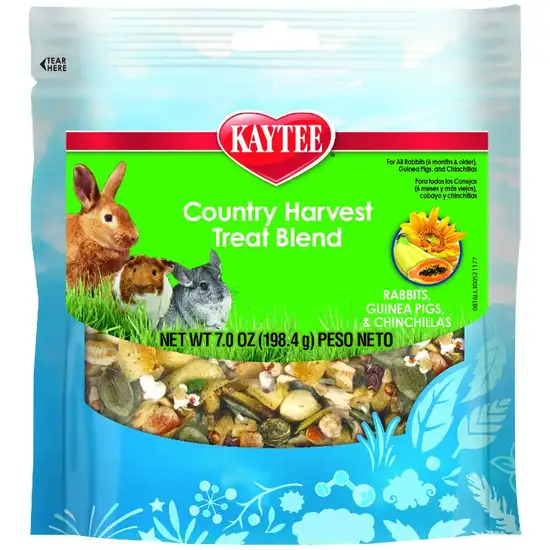 Kaytee Fiesta Country Harvest Treat Blend Rabbit, Guinea Pig and Chinchilla Photo 1