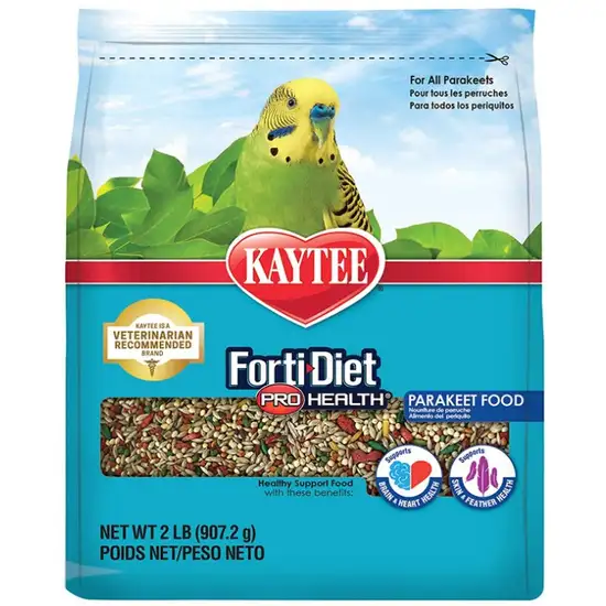 Kaytee Forti Diet Pro Health Healthy Support Diet Parakeet Photo 1